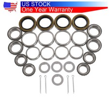 4 Set Trailer Hub Bearings Kit L68149 L44649 3500lb Trailer Axel 84 Spindle