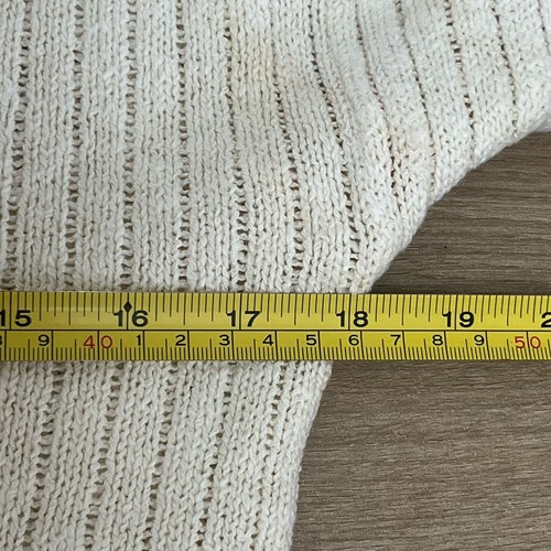 Vintage Mary Quant Designs For London Pride Knit Jumper Cream Orange (8-10) - Picture 8 of 10