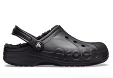 Crocs BAYA LINED CLOG M9/W11 Black Color