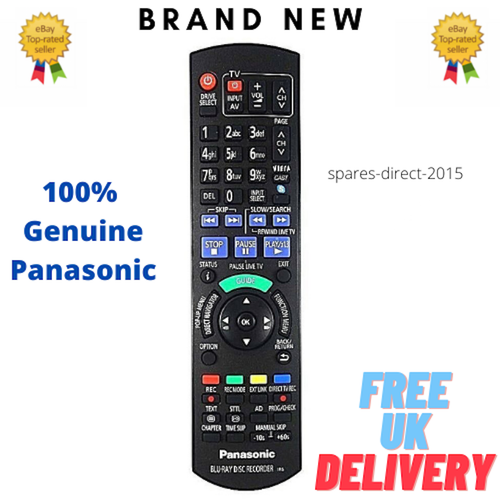 PANASONIC BLU RAY DVD RECORDER REMOTE CONTROL DMRBWT700GL DMRBWT800GL