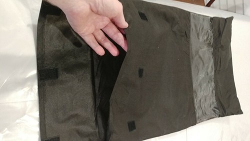 Runner da tavolo in velluto di cioccolato con estremità in perline 16inx96in -NUOVO- velluto ricco  - Foto 6 di 6