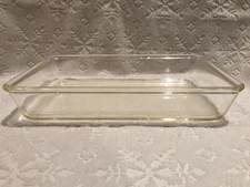 Vintage PYREX ‘19+; RARE-HTF Sm NO-HANDLE Oblong Baking Utility-Dish; 1.5-QT 231