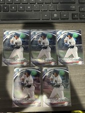 (5) 2020 Bowman Chrome Draft JASSON DOMINGUEZ Glimpse of Greatness Insert Lot