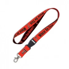 Texas Tech Red Raiders NCAA Lanyard Clip Tag Keychain for ID Keys Ticket Holder