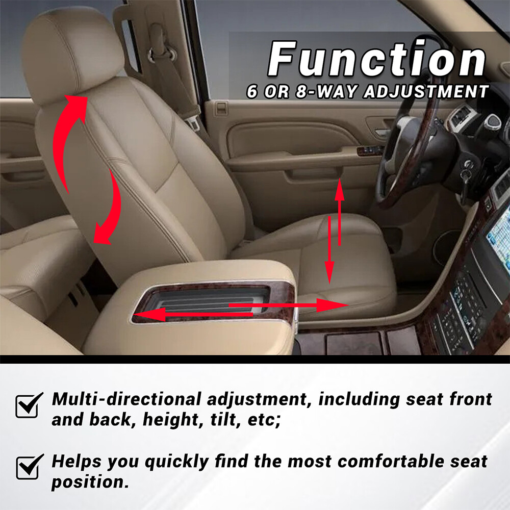 Driver Side Power Seat Track Motor For Chevy Avalanche Silverado 1500 2500 07-14