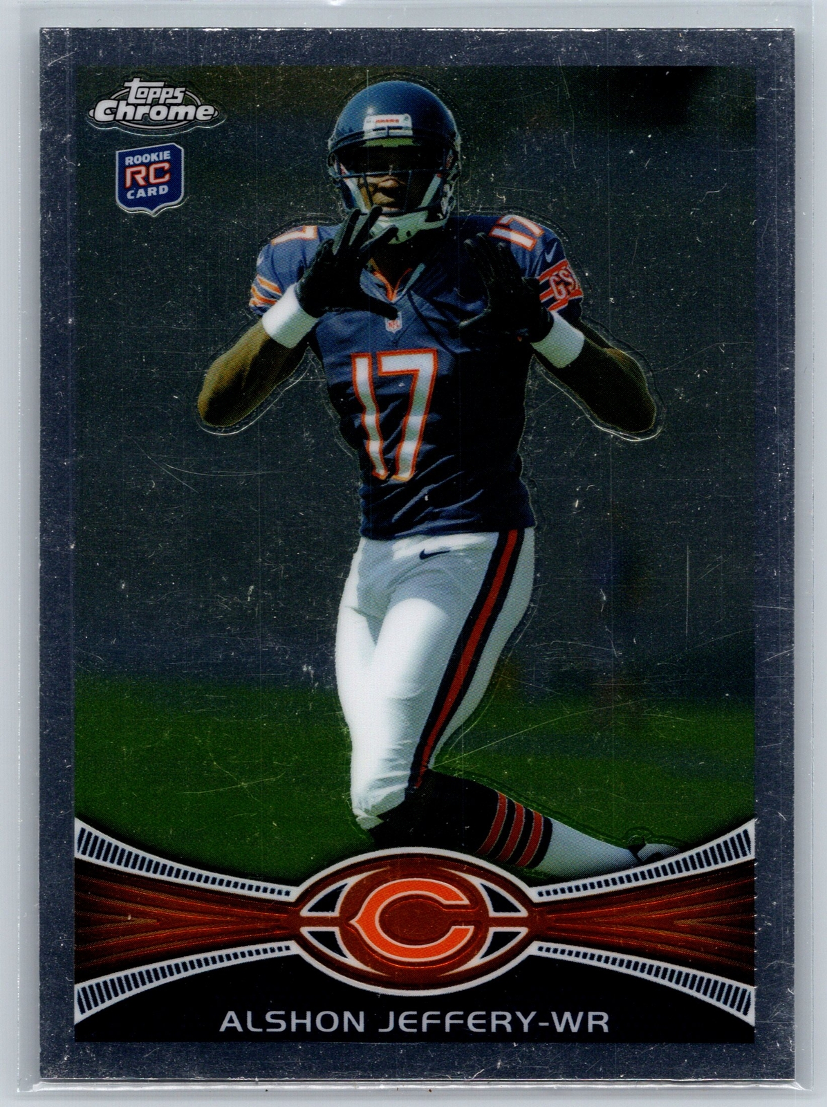 2012 Topps Chrome #62 Alshon Jeffery Rookie Bears Gamecocks
