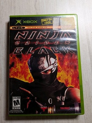 NO GAME Ninja Gaiden Black Original Xbox Case