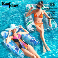 Luftmatratze 4In1 WasserhäNgematte Aufblasbar 2 StüCk Pool ZubehöR Erwachsene