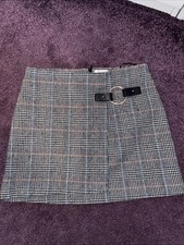 Black And White Women’s Checked Skirt Size Small