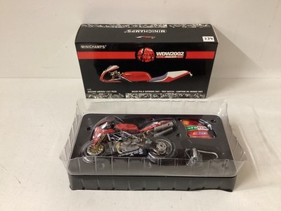 Minichamps Modell 1:12 Ducati 996R Troy Bayliss Superbike 2001 OVP neu !