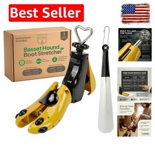 Boot Stretchers Plastic Wooden - Adjustable Boot Widener Expander Boot Tree...