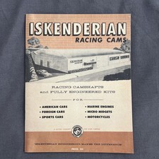 1960s Iskenderian Racing Cams Reproduction
