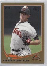 2013 Topps Pro Debut Gold 17/50 Chris Stratton #168 0b2