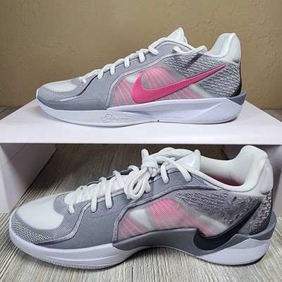 Nike Sabrina 2 Lily Gray/Pink Womens Size 11.5/Mens Size 10 New
