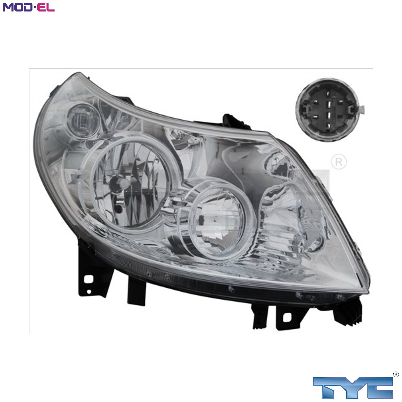 TYC Headlights FIAT,PEUGEOT,CITROËN 20-11333-15-2 1606664580,1606926880,0001366101080 Headlamp,Headlight 0001369495080,1366101080,1369495080 - Image 4