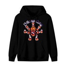 Halloween Queen - Candy Corn Jack-O'-Lantern Unisex Pullover Hoodie S-3XL