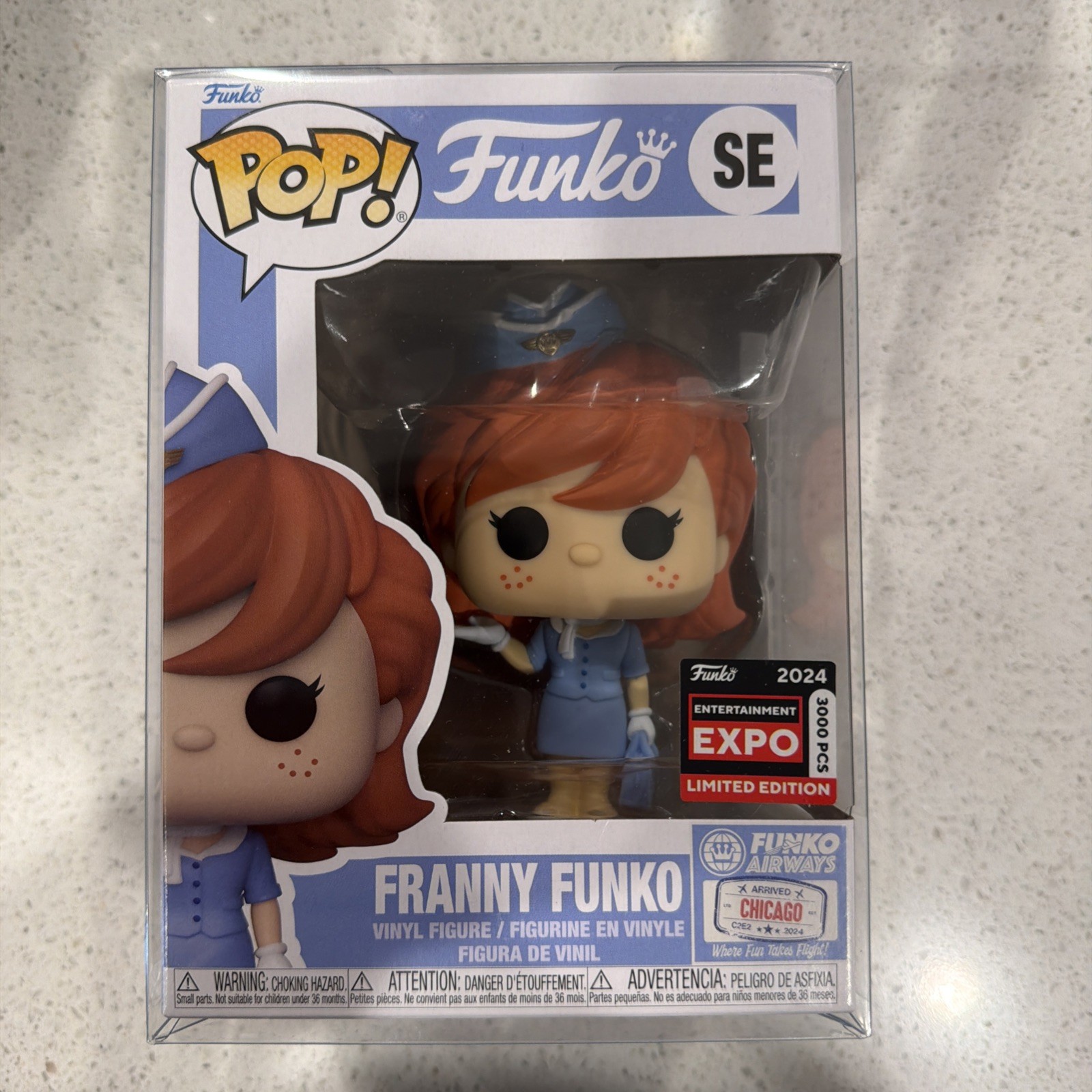 Funko Pop! Vinyl: Franny Funko - Chicago Comic & Entertainment Expo 3000Pcs