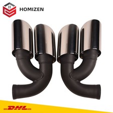 2X Endrohre Auspuffendrohr für Porsche Cayenne V8 Benzin 958 Round 2010-2014 2X Endrohre Auspuffendrohr für Porsche Cayenne V8 Benzin 958 Round 2010-2014