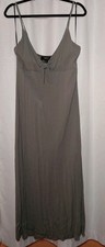 Forever21 Women's Spaghetti Strap Maxi Dress - Green 0X Lined, Adjustable Straps