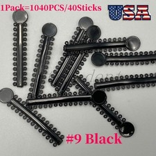 1040ties Dental Orthodontic Ligature Ties Elastic Rubber Bands Braces 9