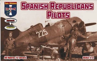 STR Orion MINIATURES 1/72 - 72073 Spanish Republicans Pilots and Ground Crew
