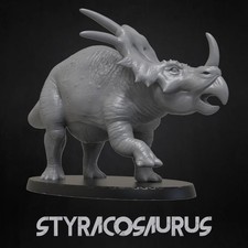 Styracosaurus - Dinosaurs Set 2 - 3D IP Studios - Terrain Wargaming D D DnD 28mm