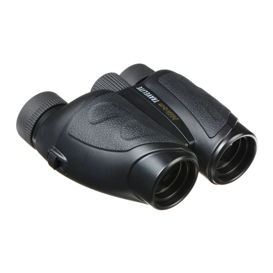 Nikon 12x25 Travelite Binoculars Refurbished Optics (Black)