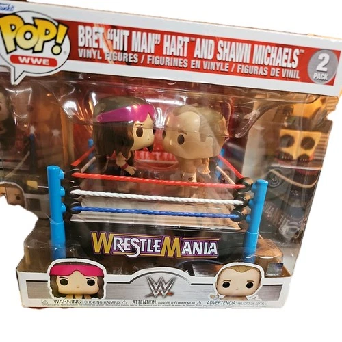 Funko Pop! Moments: WWE - Bret "Hit Man" Hart And Shawn Michaels - 2 Pack