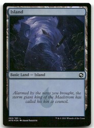 Island #269 Foil Adventures in the Forgotten Realms