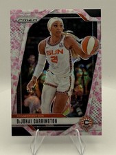 2024 Panini WNBA Prizm DiJonai Carrington Cherry Blossom /20 Sun, Sky, Wings