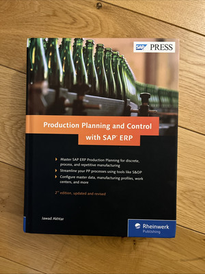 Production Planning and Control with SAP ERP | Jawad Akhtar | Englisch | Buch