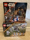 LEGO Star Wars 75373 Ambush on Mandalore + 75345 501st Clone Battle Pack  New!