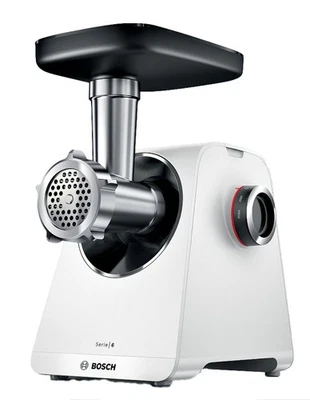 Bosch Fleischwolf Serie6 MultiPower 2100W weiß MFWS607W