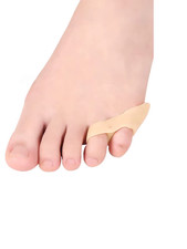 2Pcs Gel Pinky Toe Separator Spacer Little Toe Corrector Protector Reducefoot Re