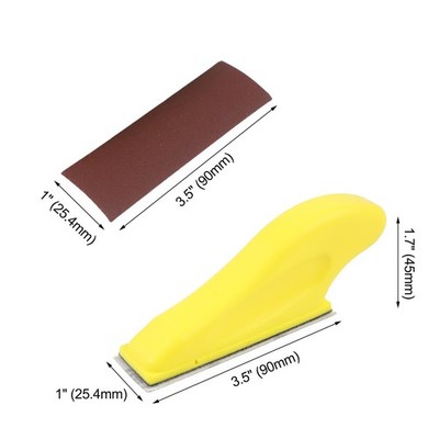 121 Piece Sandpaper Kit with Range of Grits for Smooth Finishing and Sanding