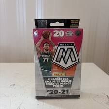 2020-21 Panini Mosaic NBA Basketball Hanger Box 20 Cards New Factory Sealed