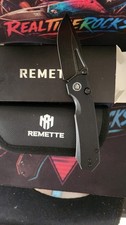 Remette Folding Pocket Knife with Damascus-Style Handle — listing 4
