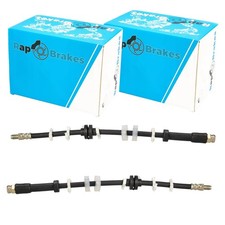 2X RAP BRAKES BREMSSCHLÄUCHE VORNE passend für ALFA 145 146 FIAT BRAVA BRAVO LAN