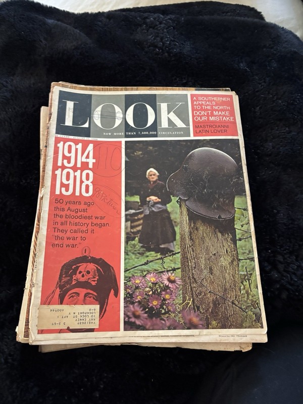 Lot of LOOK and LIFE magazines 1964-1972