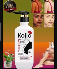 Kojic Skin Whitening Body Lotion Darkspots Lightening Cream 500ml, USA Stock 