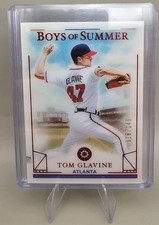 2024 Panini Boys of Summer #48 Tom Glavine Red #/149