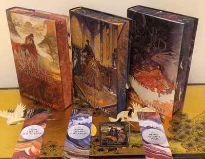 The Drowning Empire by Andrea Stewart Broken Binding Tier 1 Signed /Numbered Set