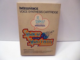 Mattel Intellivision Intellivoice + Tron Solar Sailer + Space Spartans -Untested