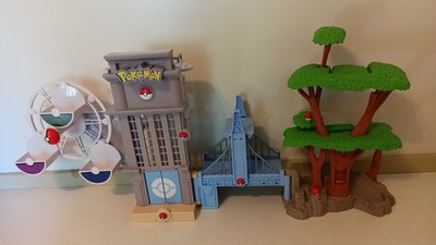 Jakks 2011 Nintendo Pokemon Unova Area Region Playset Elevator Tower