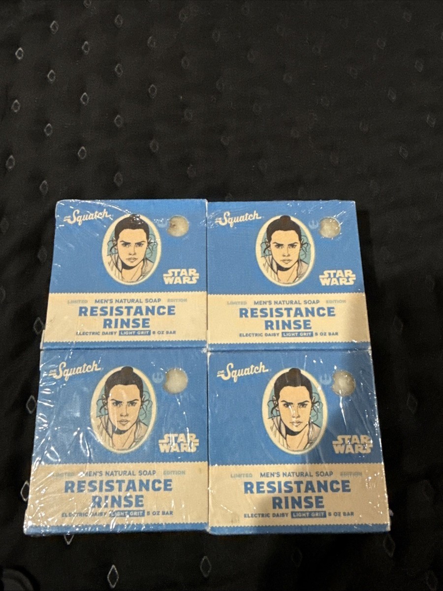 ドクター・スクワッチ　Dr. Squatch オビワンケノービ　スターウォーズ Dr. Squatch Star Wars Limited Edition 4 Bar Obi-Wan Kenobi Only