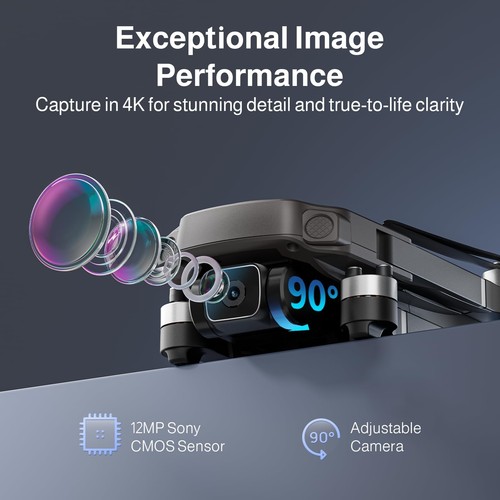 G30 Drones with Camera for Adults 4k, GPS Beginner Drones with 31-Min Flight ... - Picture 3 of 9