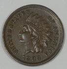 1883 Indian Head/Oak Wreath Cent EXTRA FINE 1c