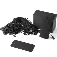 200 Set Clothing Tags Large Price Tags with String Gift Tags 3.5’’x1.6’’ Pape...