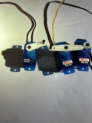 Lot Of 3: 2 Hitec HS-55 & 1 Hitec HS-59