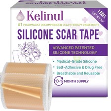 Silicone Scar Sheets 1.6 X 120"Roll-3m Scar Removal Silicone Scar Tap